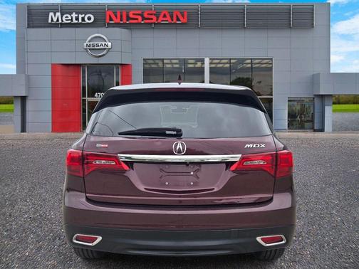 Maroon 2016 Acura MDX 3.5L