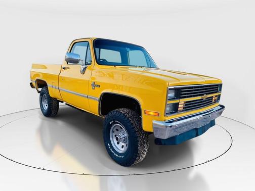 Yellow 1983 Chevrolet Pickup Truck Base