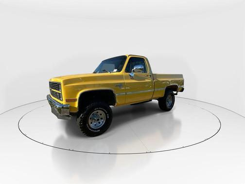Yellow 1983 Chevrolet Pickup Truck Base