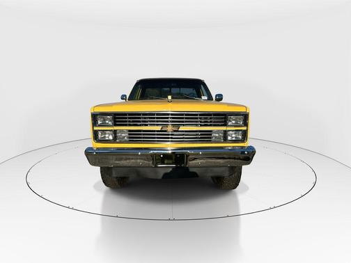 Yellow 1983 Chevrolet Pickup Truck Base