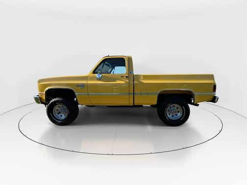 Yellow 1983 Chevrolet Pickup Truck Base