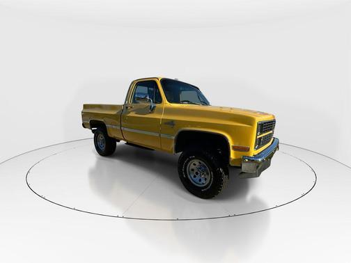 Yellow 1983 Chevrolet Pickup Truck Base
