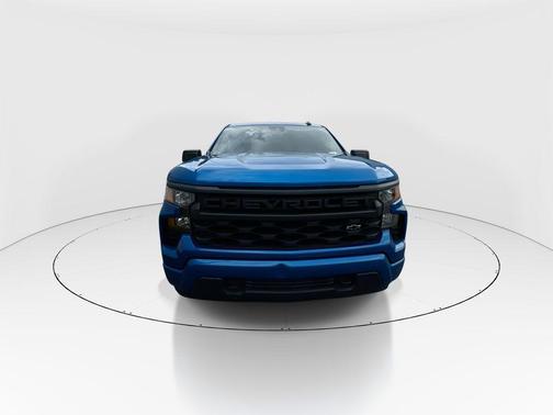 Glacier Blue Metallic 2022 Chevrolet Silverado 1500 Custom