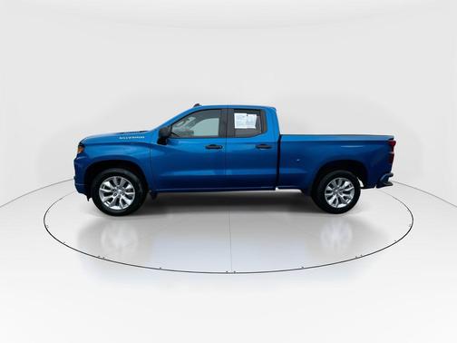 Glacier Blue Metallic 2022 Chevrolet Silverado 1500 Custom