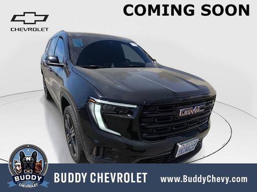 Ebony Twilight Metallic 2025 GMC Acadia FWD Elevation