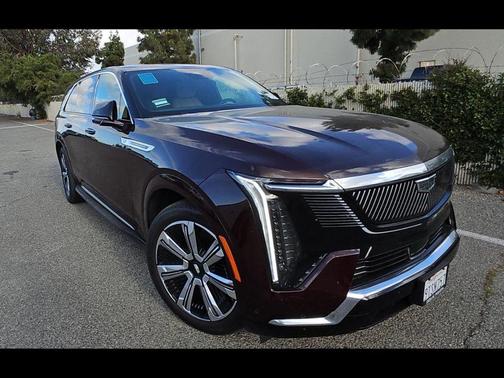 Black Cherry Tintcoat 2025 Cadillac Escalade IQ Luxury 2