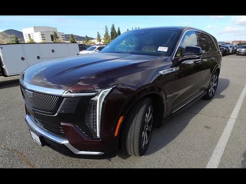 Black Cherry Tintcoat 2025 Cadillac Escalade IQ Luxury 2