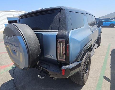 Neptune Blue Matte 2024 GMC HUMMER EV SUV 3X