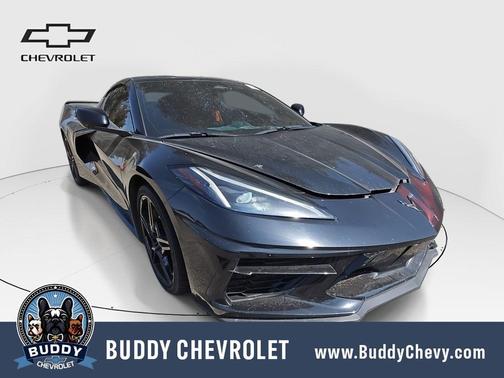 Black 2024 Chevrolet Corvette Stingray w/3LT
