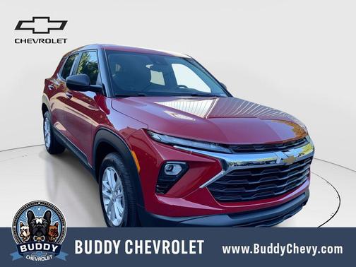 Apex Red 2026 Chevrolet Trailblazer LS