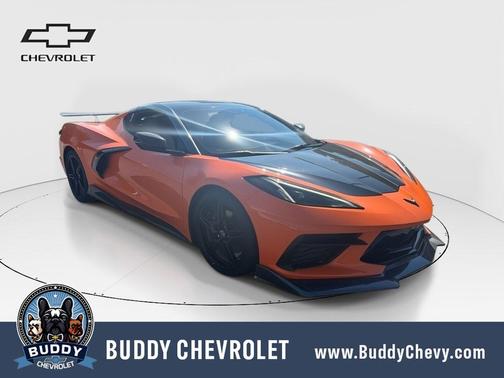 Amplify Orange Tintcoat 2023 Chevrolet Corvette Stingray w/1LT