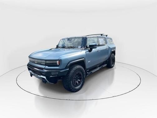 Neptune Blue Matte 2024 GMC HUMMER EV SUV 3X