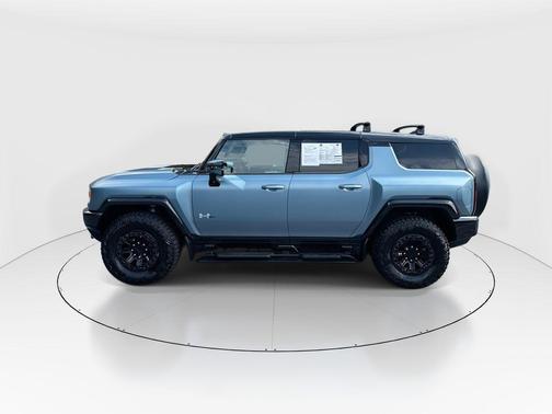 Neptune Blue Matte 2024 GMC HUMMER EV SUV 3X