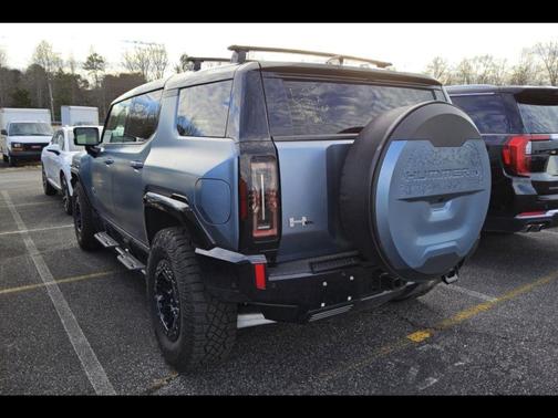 Neptune Blue Matte 2024 GMC HUMMER EV SUV 3X