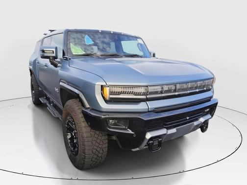 Neptune Blue Matte 2024 GMC HUMMER EV SUV 3X