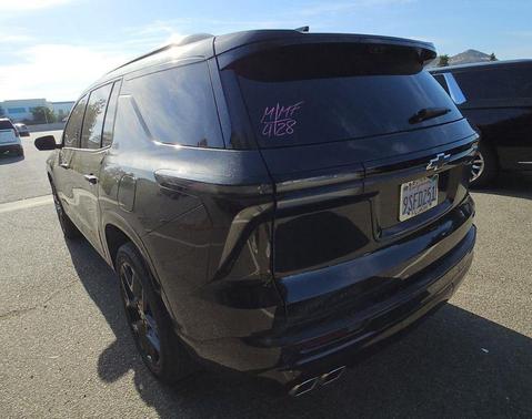 Black Metallic 2025 Chevrolet Traverse RS