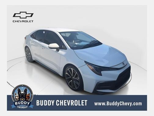 Super White 2021 Toyota Corolla SE