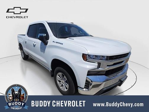 Summit White 2021 Chevrolet Silverado 1500 LT