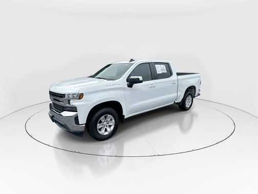Summit White 2021 Chevrolet Silverado 1500 LT