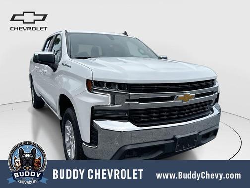 Summit White 2021 Chevrolet Silverado 1500 LT