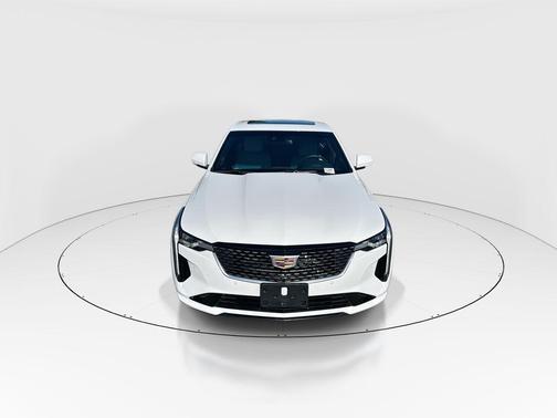 Summit White 2025 Cadillac CT4 Premium Luxury RWD