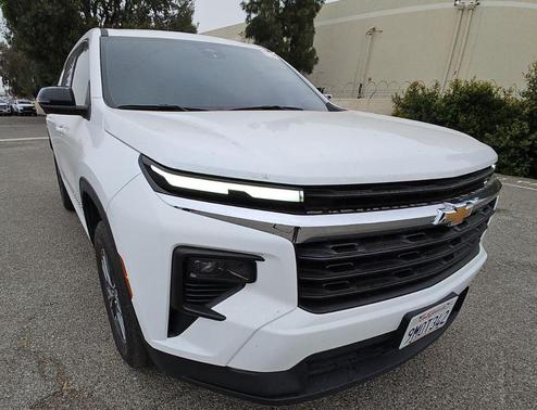 Summit White 2024 Chevrolet Traverse LS