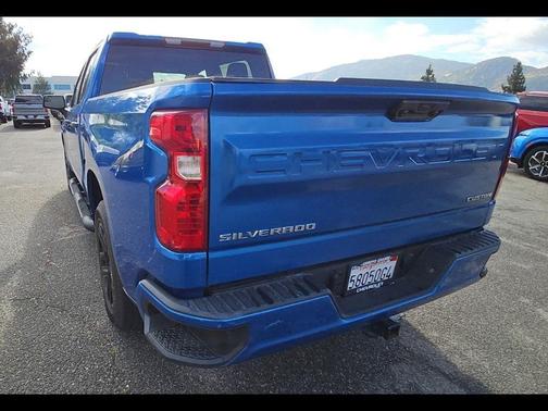 Glacier Blue Metallic 2022 Chevrolet Silverado 1500 Custom