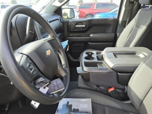 Glacier Blue Metallic 2022 Chevrolet Silverado 1500 Custom