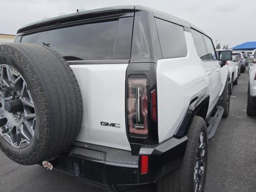 Interstellar White 2024 GMC HUMMER EV SUV 3X