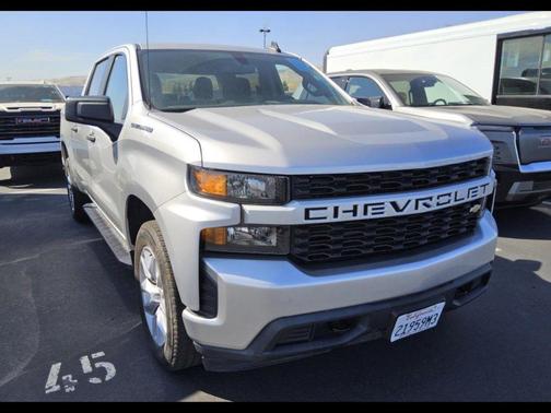 Silver Ice Metallic 2022 Chevrolet Silverado 1500 Limited Custom