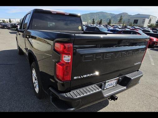 Black 2022 Chevrolet Silverado 1500 Custom