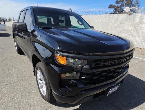 Black 2022 Chevrolet Silverado 1500 Custom