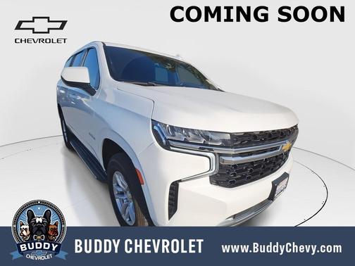 Summit White 2021 Chevrolet Tahoe LS