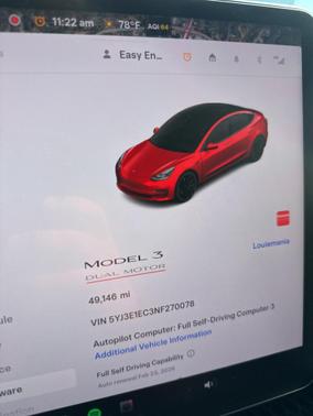 2022 Tesla Model 3 Performance