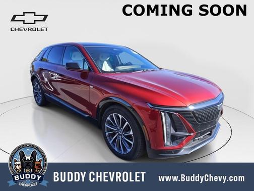 Radiant Red Tintcoat 2024 Cadillac LYRIQ Sport