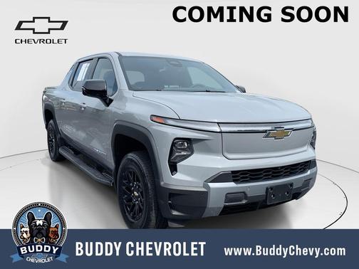 Slate Gray Metallic 2025 Chevrolet Silverado EV LT