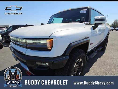 Interstellar White 2024 GMC HUMMER EV Pickup 3X