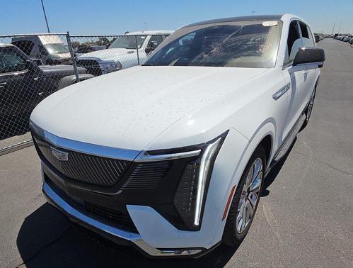 Summit White 2025 Cadillac Escalade IQ Luxury 2