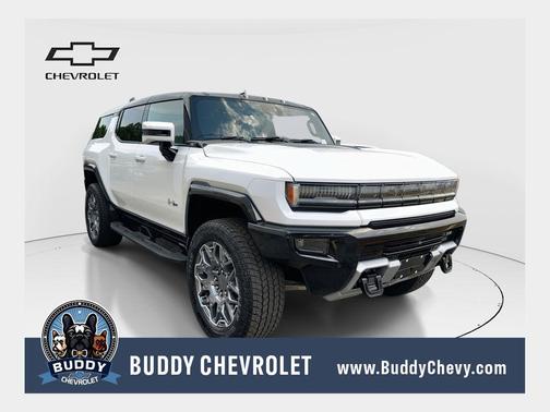 Interstellar White 2025 GMC HUMMER EV SUV 3X