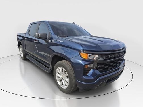 Northsky Blue Metallic 2023 Chevrolet Silverado 1500 Custom