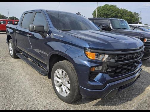 Northsky Blue Metallic 2023 Chevrolet Silverado 1500 Custom