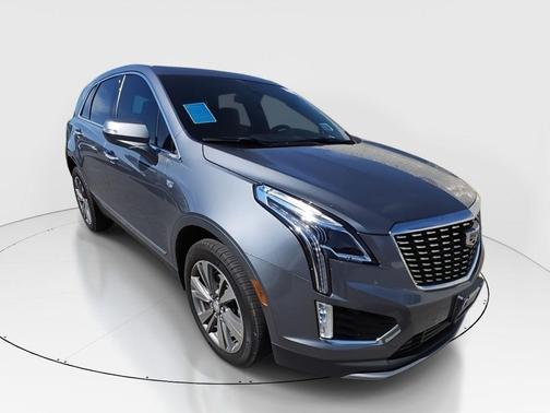 Satin Steel Metallic 2021 Cadillac XT5 Premium Luxury