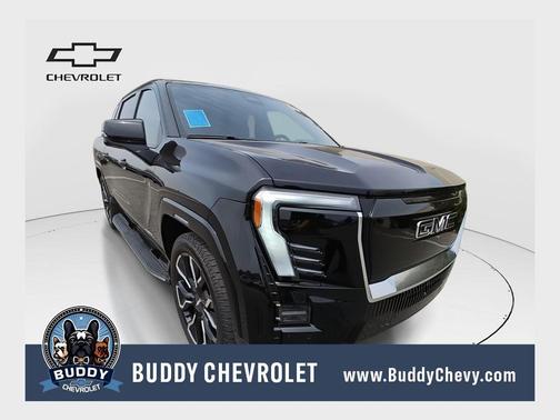Onyx Black 2025 GMC Sierra EV Max Range Denali