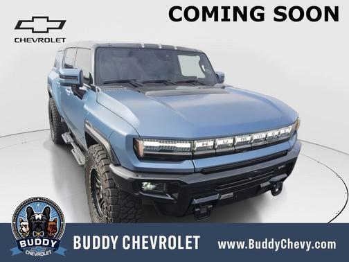 Neptune Blue 2024 GMC HUMMER EV SUV 3X