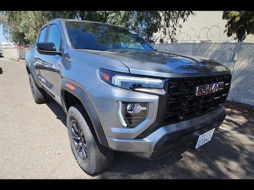 Sterling Metallic 2024 GMC Canyon Elevation