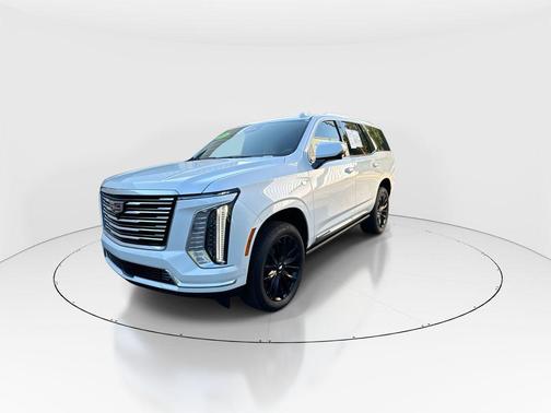 Crystal White Tricoat 2025 Cadillac Escalade Premium Luxury Platinum