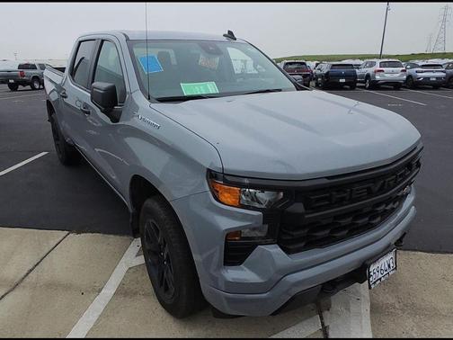 Slate Gray Metallic 2024 Chevrolet Silverado 1500 Custom