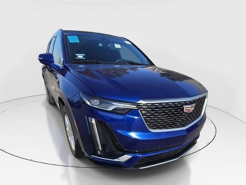 Opulent Blue Metallic 2023 Cadillac XT6 Luxury FWD