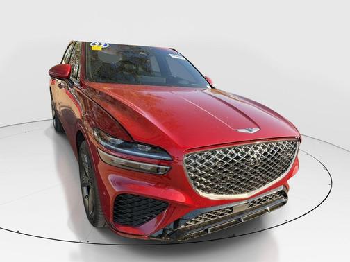 Mauna Red 2022 Genesis GV70 3.5T AWD Sport