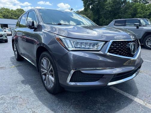 Lunar Silver Metallic 2018 Acura MDX 3.5L w/Technology Package
